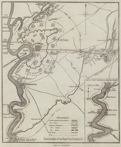 Mappa di Vicksburg
